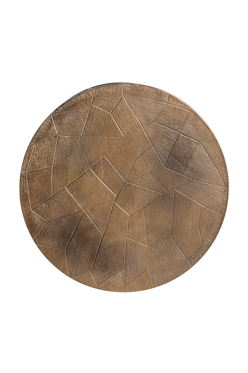 Round Gold Nested Coffee Tables (2) | OROA Tulum | Oroatrade.com