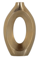 Brushed Gold Modern Vase | Richmond Interiors Alma | Oroatrade.com