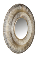 Brushed Gold Decorative Mirror | Richmond Interiors Aliza | Oroatrade.com