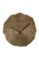 Organic-Shaped Gold Wall Clock | Richmond Interiors Alien | Oroatrade.com