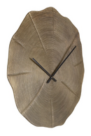 Organic-Shaped Gold Wall Clock | Richmond Interiors Alien | Oroatrade.com
