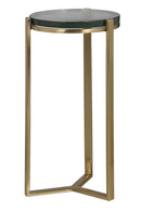 Glass Round End Table | Richmond Interiors Aubrey | Oroatrade.com