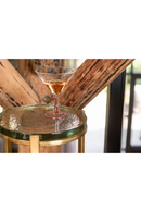 Glass Round End Table | Richmond Interiors Aubrey | Oroatrade.com