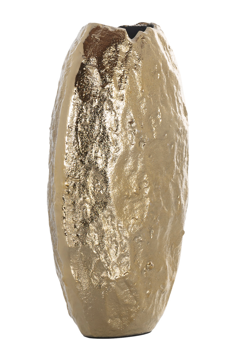 Gold Rustic Textured Vase | OROA Liona | Oroatrade.com