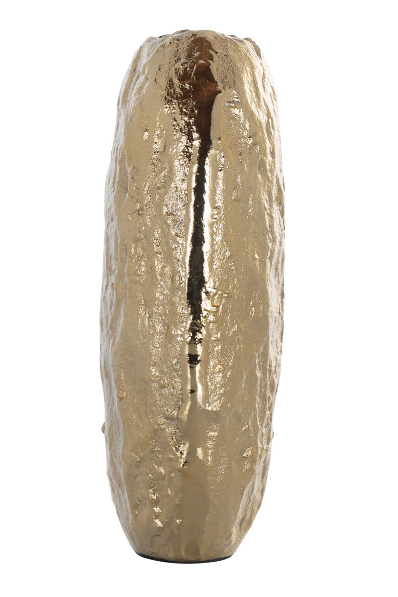 Gold Rustic Textured Vase | OROA Liona | Oroatrade.com