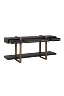 Contemporary Black Oak Sideboard | Richmond Interiors Cambon | Oroatrade.com