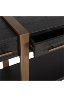 Contemporary Black Oak Sideboard | Richmond Interiors Cambon | Oroatrade.com