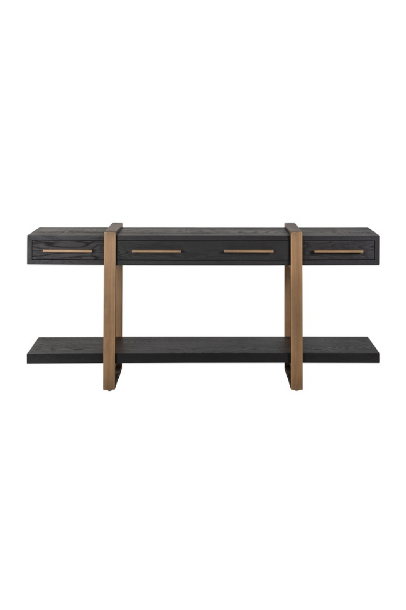 Contemporary Black Oak Sideboard | OROA Cambon | Oroatrade.com