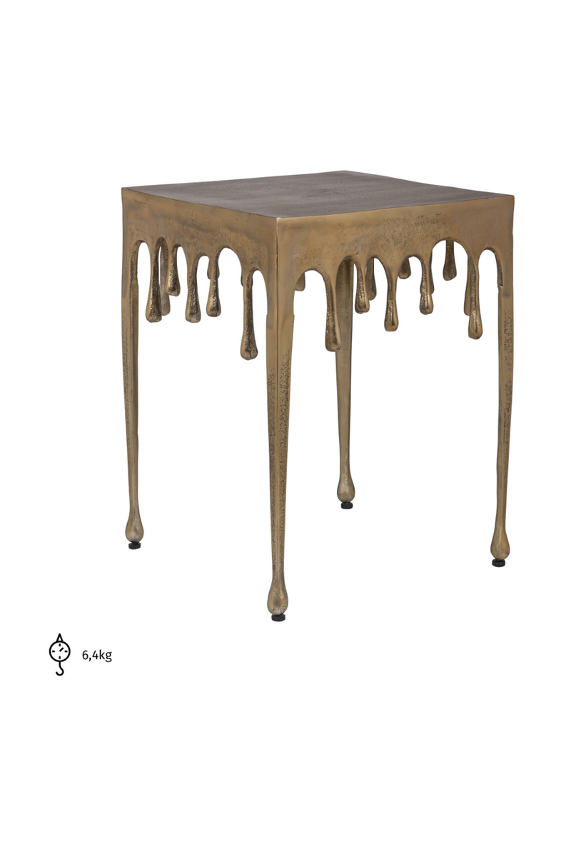 Vintage Brass End Table | OROA Drops | Oroatrade.com