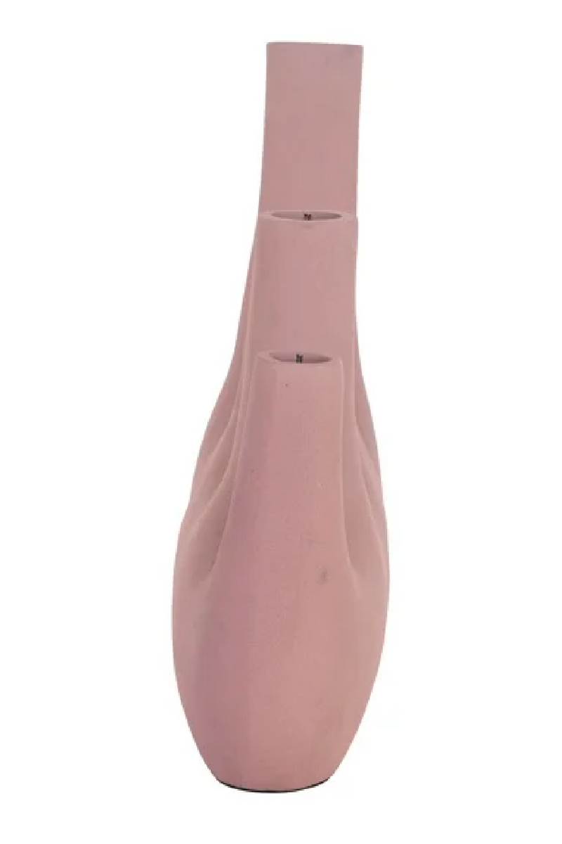 Pink Aluminum Modern Vase | OROA Jody | Oroatrade.com