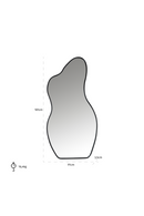 Organic-Shaped Contemporary Mirror | Richmond Interiors Aldon | Oroatrade.com