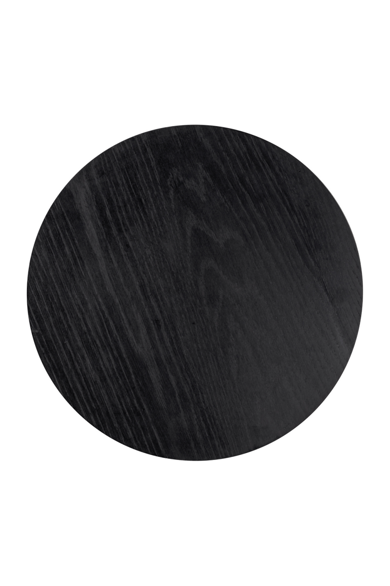 Black Pedestal End Table | OROA Jazz | Oroatrade.com