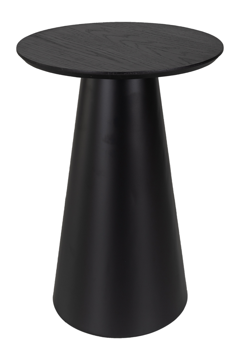 Black Pedestal End Table | OROA Jazz | Oroatrade.com