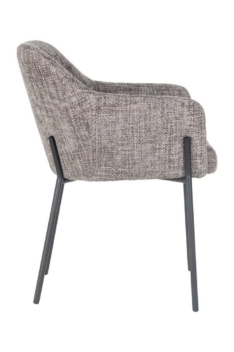 Fabric Upholstered Dining Armchair | OROA Fay | Oroatrade.com