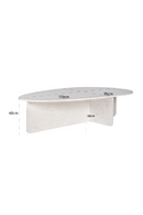White Marble Coffee Table | Richmond Interiors Brandon | Oroatrade.com