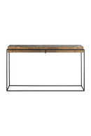 Rustic Gold Console Table | Richmond Interiors Dover | Oroatrade.com