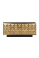 Gold Geometrical Patterned Sideboard | Richmond Interiors Collada | Oroatrade.com