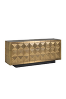 Gold Geometrical Patterned Sideboard | Richmond Interiors Collada | Oroatrade.com