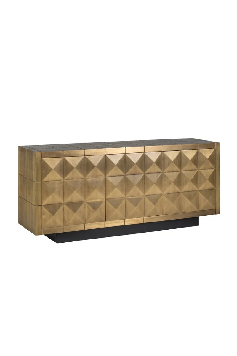 Gold Geometrical Patterned Sideboard | OROA Collada | Oroatrade.com