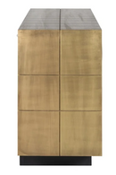 Gold Geometrical Patterned Sideboard | Richmond Interiors Collada | Oroatrade.com