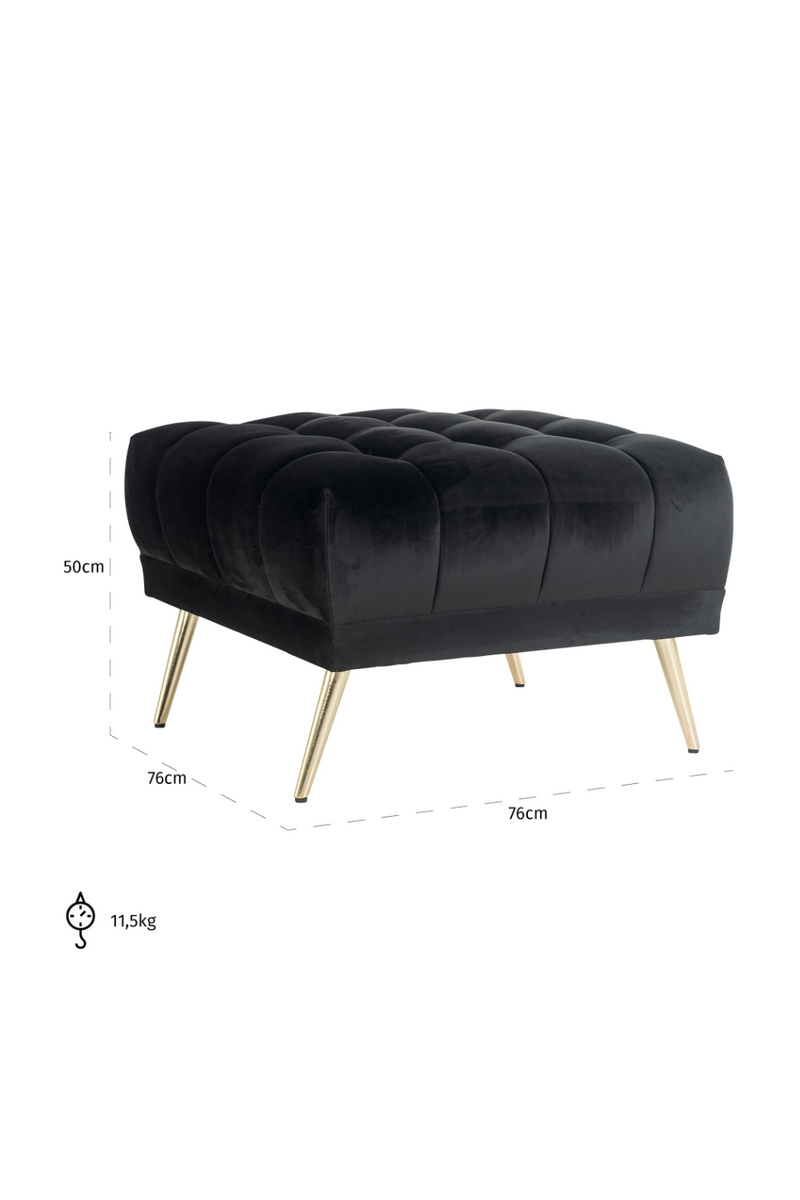 Modern Upholstered Hocker | OROA Huxley | Oroatrade.com
