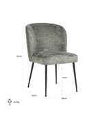 Upholstered Modern Dining Chair | Richmond Interiors Fallon | Oroatrade.com