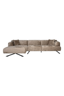Taupe Chenille Contemporary Sofa | Richmond Interiors Donovan | Oroatrade.com