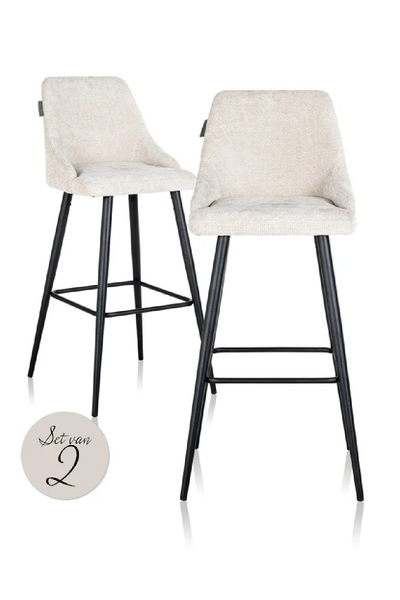 Modern Minimalist Bar Stools (2) | OROA Brooke | Oroatrade.com