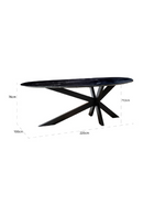 Marble Organic-Shaped Dining Table | Richmond Interiors Trocadero | Oroatrade.com
