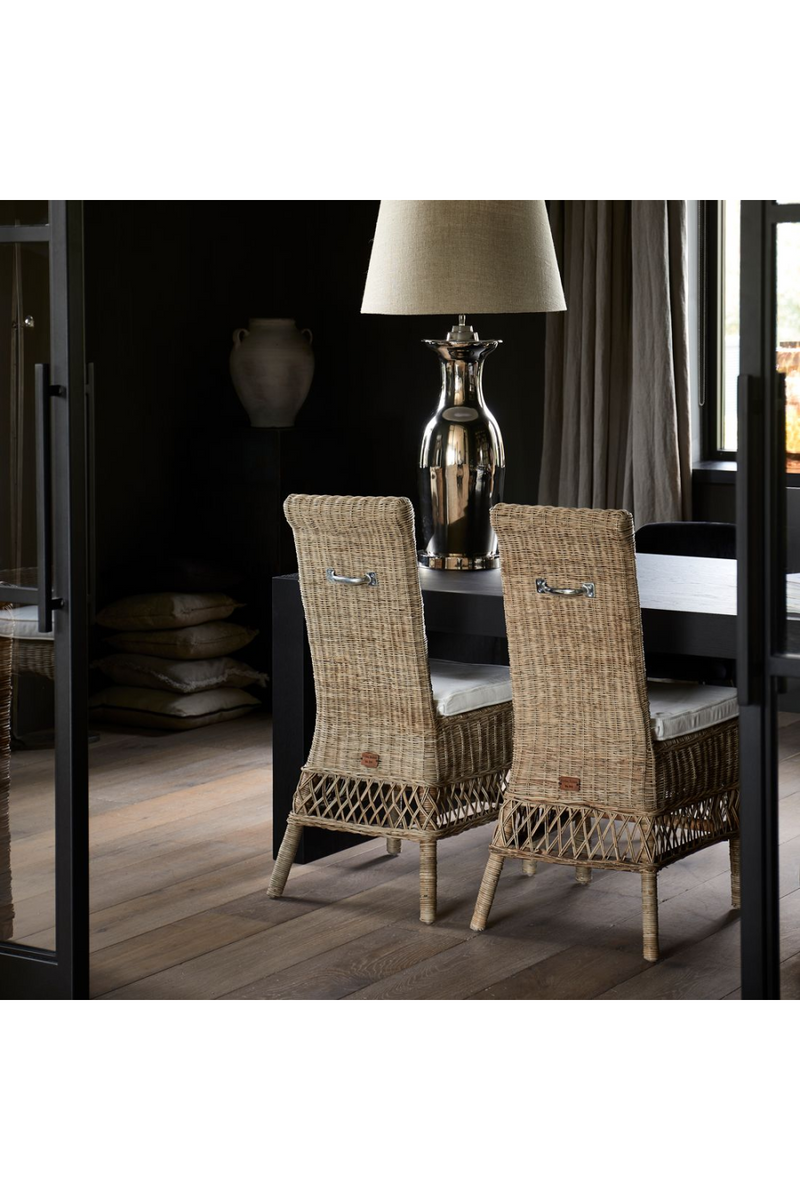 Rattan Cushioned Dining Chair | Rivièra Maison St. Malo | Oroatrade.com