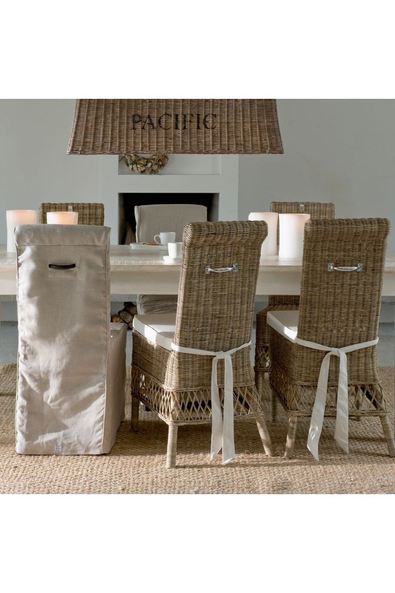 Rattan Cushioned Dining Chair | Rivièra Maison St. Malo | Oroatrade.com