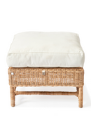 Cushioned Rattan Ottoman | Rivièra Maison Nicolas | Oroatrade.com