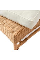 Cushioned Rattan Ottoman | Rivièra Maison Nicolas | Oroatrade.com