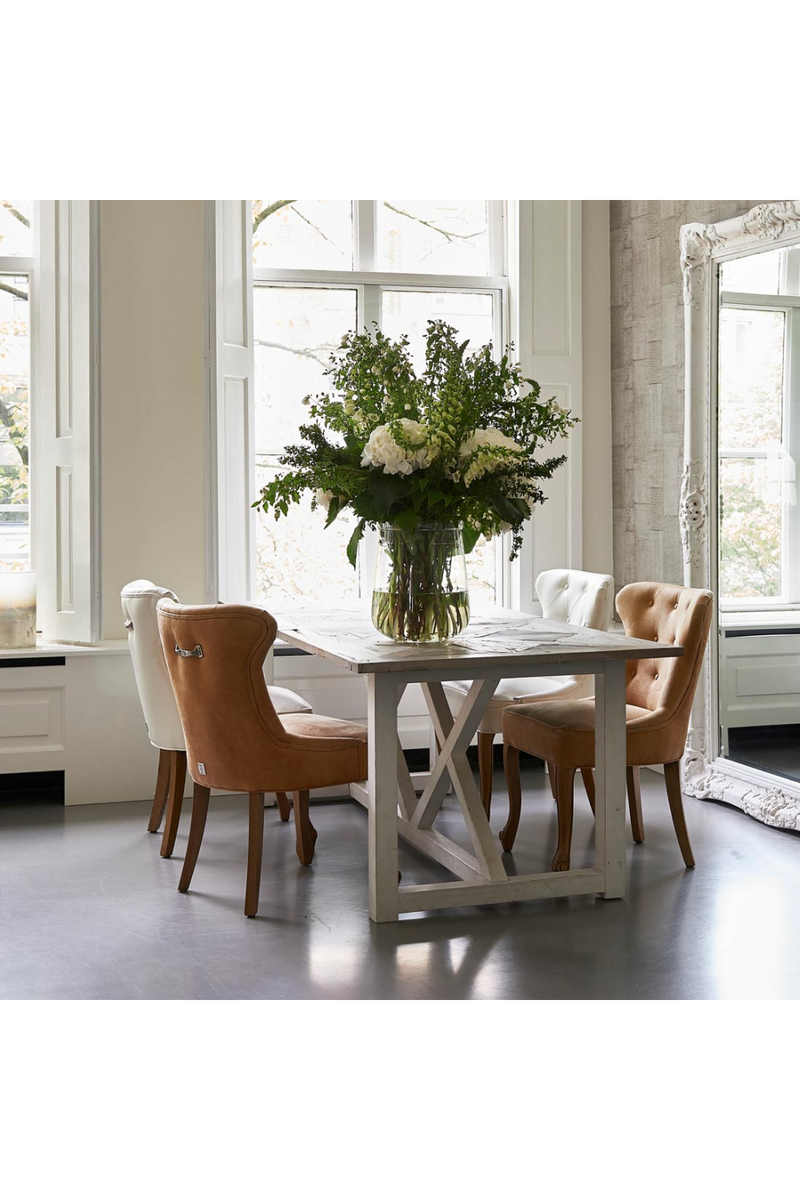 Elm Wood Dining Table | Rivièra Maison Château Chassigny | Oroatrade.com