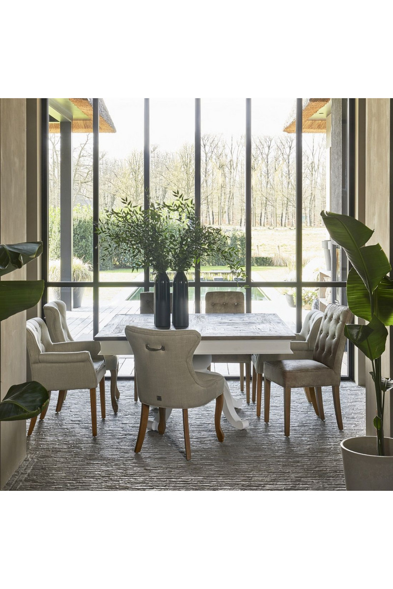 Mid-Century Modern Dining Table | Rivièra Maison Château Belvédère | Oroatrade.com