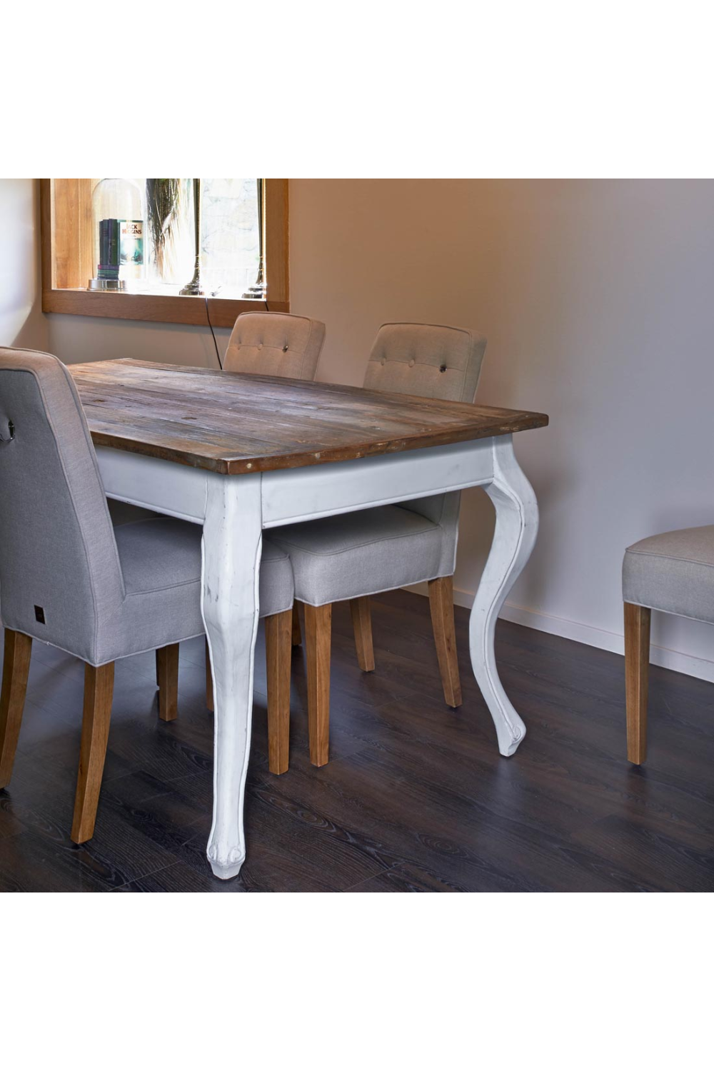 Classic Wooden Dining Table Rivièra Maison Driftwood Oroa Trade