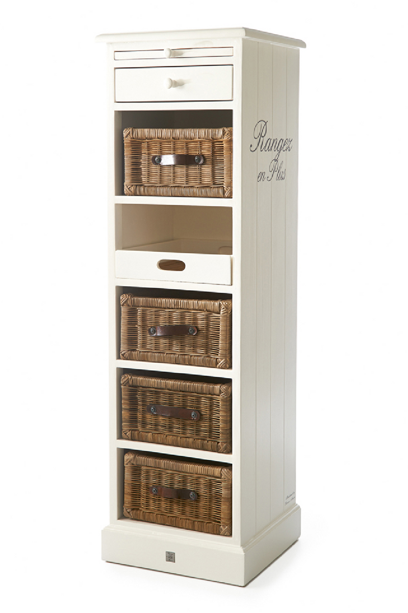 Rattan Drawers Wooden Cabinet | Rivièra Maison Rangez en Plus | Oroatrade.com