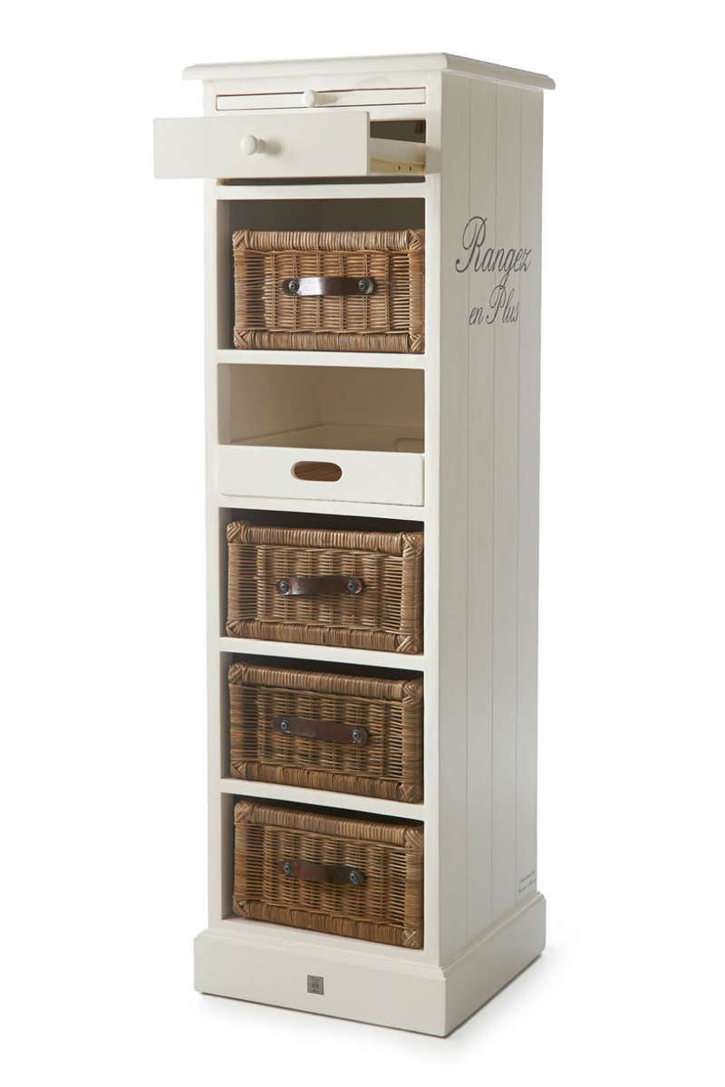 Rattan Drawers Wooden Cabinet | Rivièra Maison Rangez en Plus | Oroatrade.com