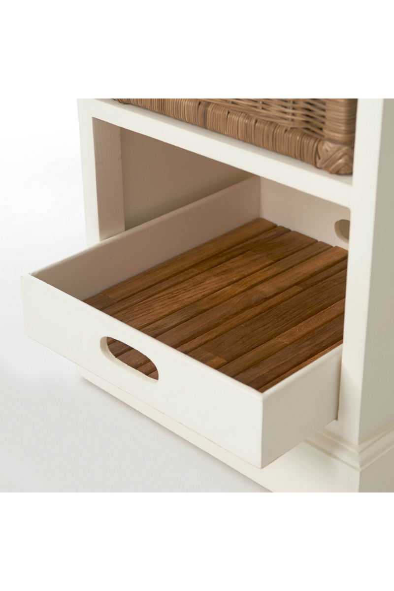 White Wooden Bed Cabinet | Rivièra Maison Rangez and Plus | Oroatrade.com