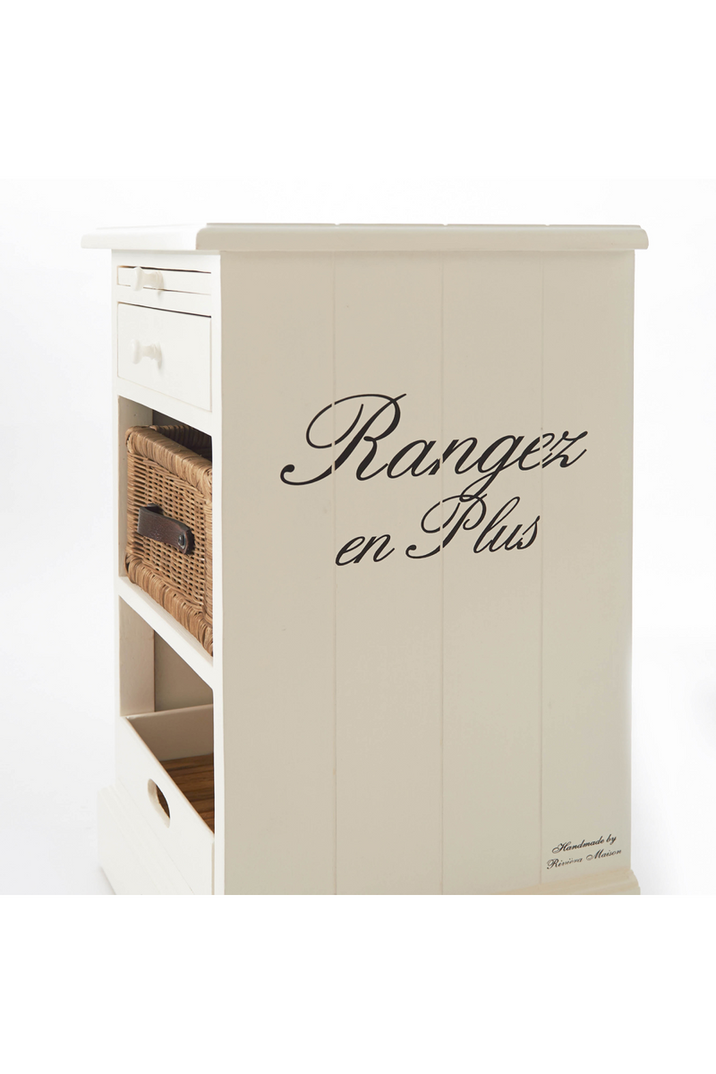White Wooden Bed Cabinet | Rivièra Maison Rangez and Plus | Oroatrade.com