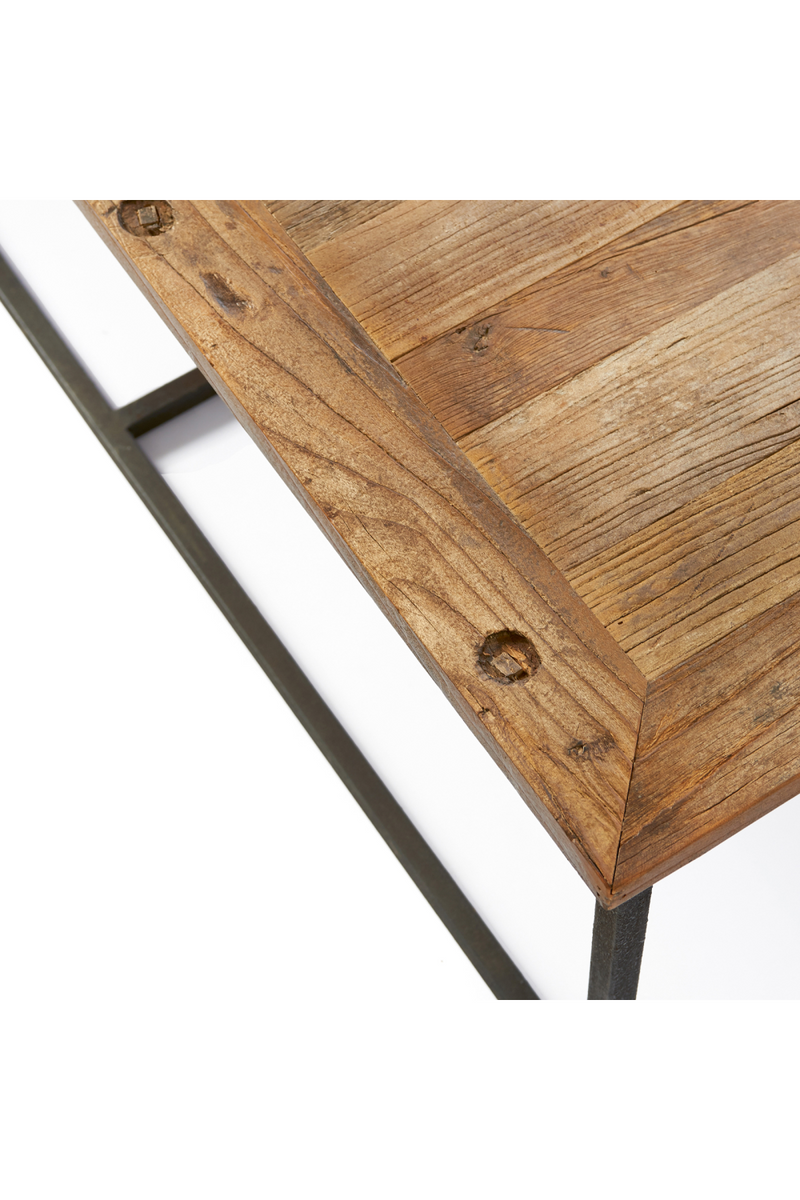 Industrial Wooden Nested Coffee Tables (3) | Rivièra Maison Shelter Island | Oroatrade.com