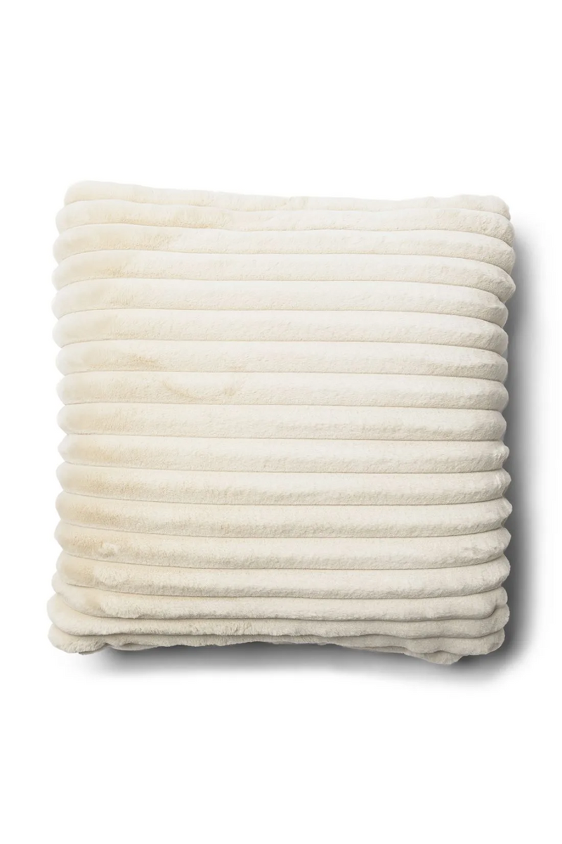 White Fur Cushion | Rivièra Maison Vail | Oroatrade.com