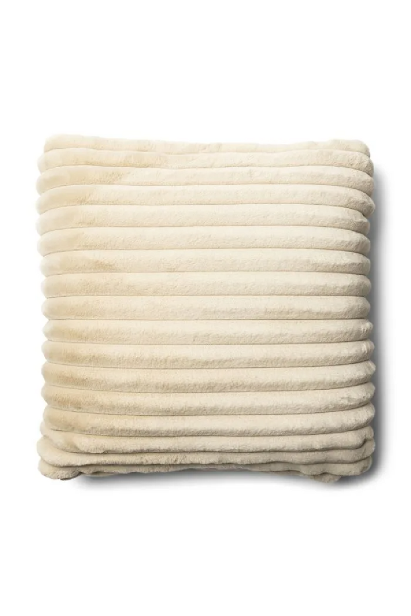 White Fur Cushion | Rivièra Maison Vail | Oroatrade.com