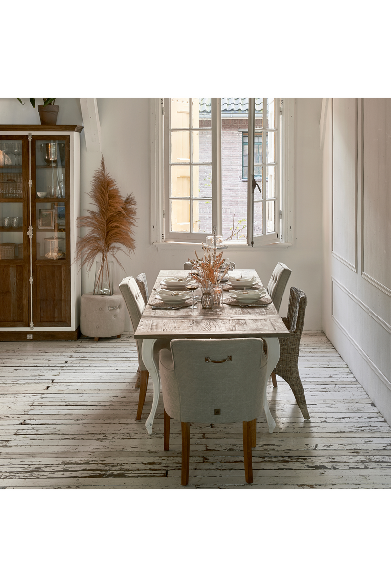 Modern Linen Dining Armchair | Rivièra Maison Waverly | Oroatrade.com