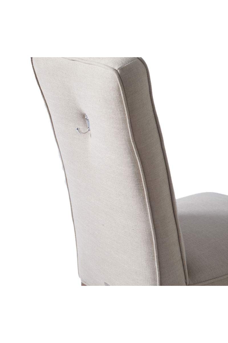 Beige Linen Dining Chair | Rivièra Maison Cape Breton | Oroatrade.com