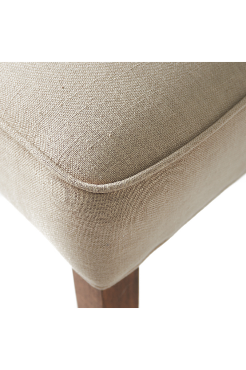 Beige Linen Dining Chair | Rivièra Maison Cape Breton | Oroatrade.com