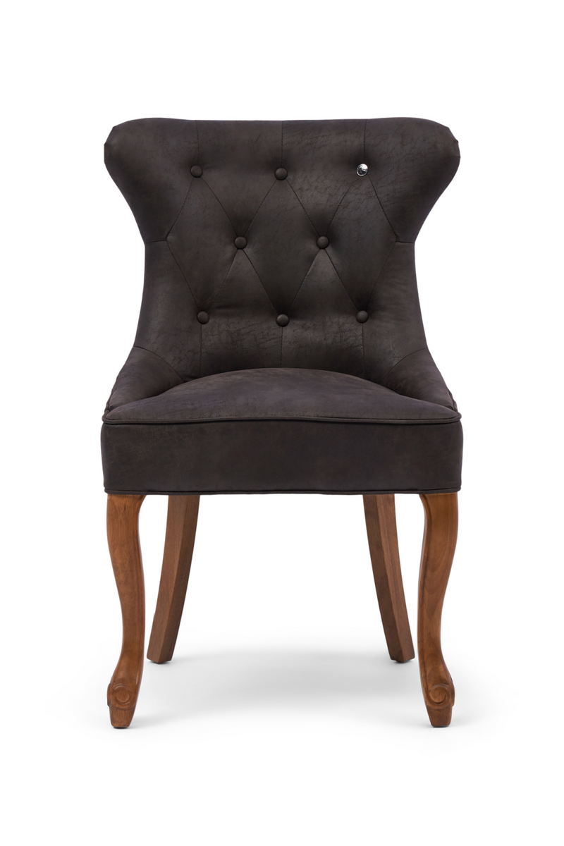 Buttoned Leather Dining Chair | Rivièra Maison George | Oroatrade.com