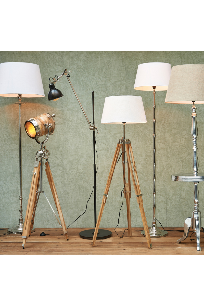 Contemporary Tripod Floor Lamp | Rivièra Maison Hollywood Studio | Oroatrade.com