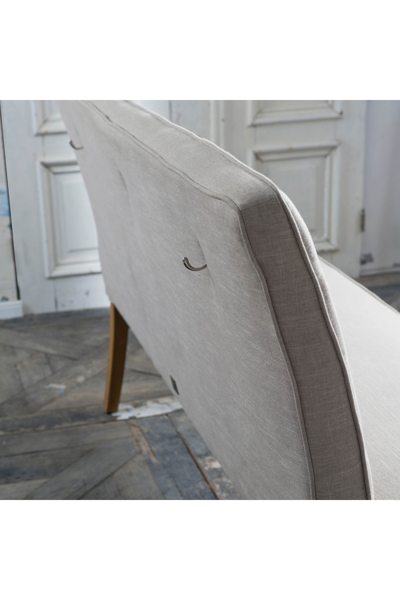 Linen Upholstered Bench | Rivièra Maison Cape Breton | Oroatrade.com