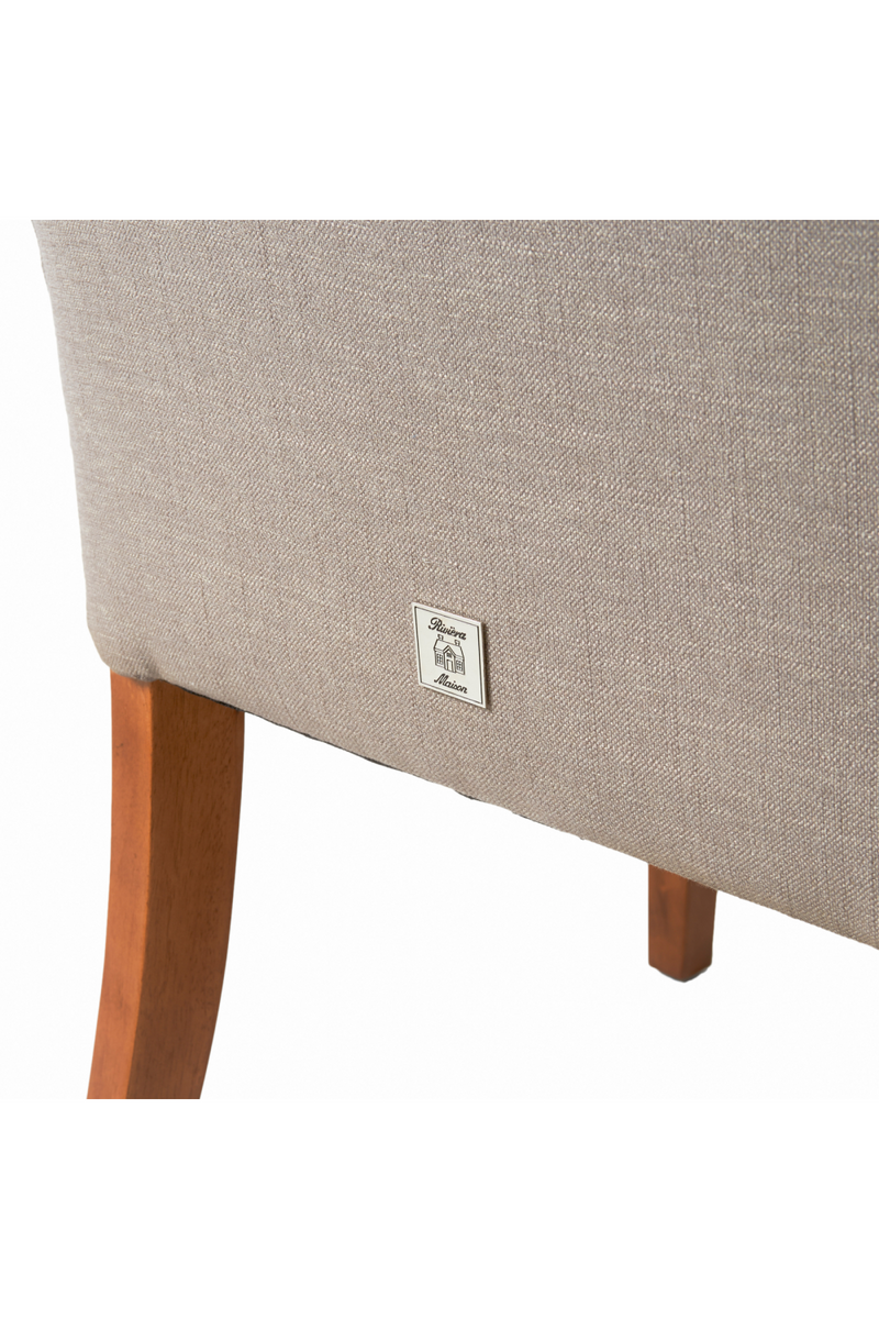 Classic Linen Dining Armchair | Rivièra Maison La Scala | Oroatrade.com